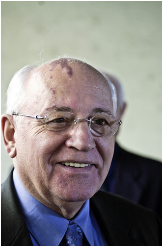 Foto Michail Gorbatschow, Expräsident UdSSR, Russland
